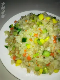 Family version of Yangzhou fried rice