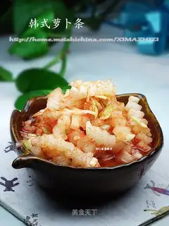 Korean spicy radish