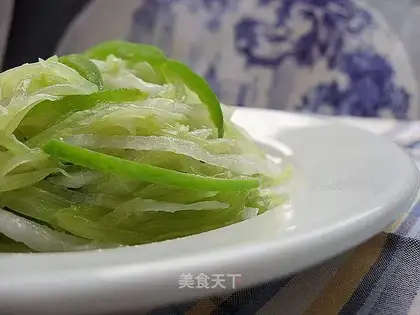 Crispy three shredded