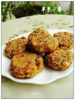 Three delicacies tofu cake