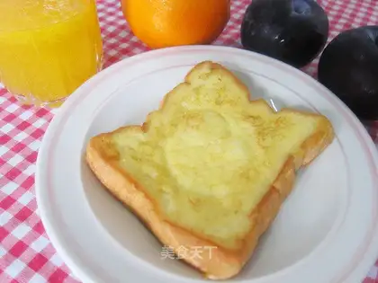 French orange toast