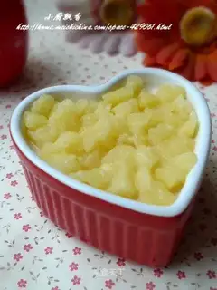 apple custard pudding