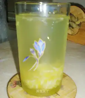Lemon honey tea