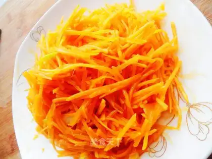stir-fried shredded sweet potatoes with vinegar