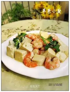 Shrimp tofu