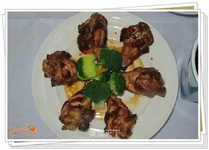 Fried chicken wing roots