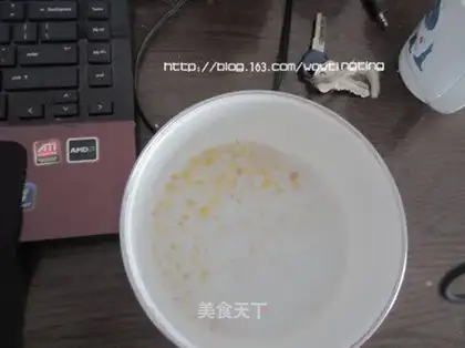 Coconut juice chestnuts