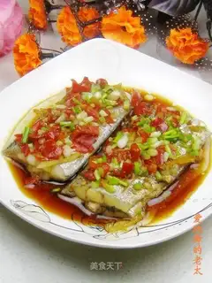 chopped hairtail with pepper