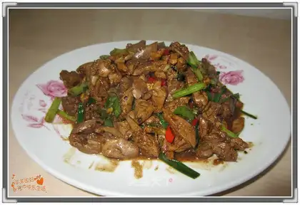 stir-fried chicken liver