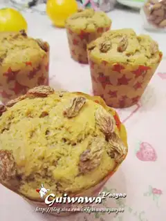 Chestnut mud muffin cake