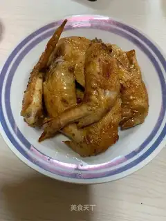 Roasted chicken wings