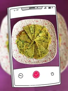 Corn pasta eggcake