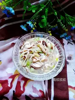 Double silver fish soup