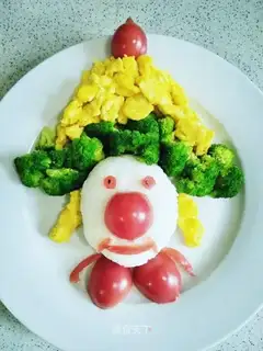 Children's food clowns