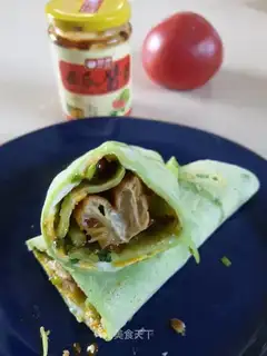 Celery-juice pancakes