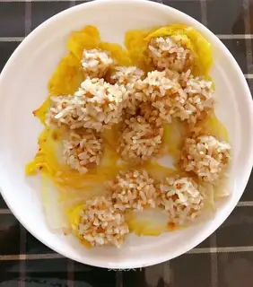 Lian's pork rice balls
