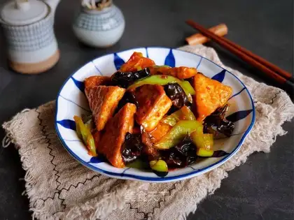Homemade tofu