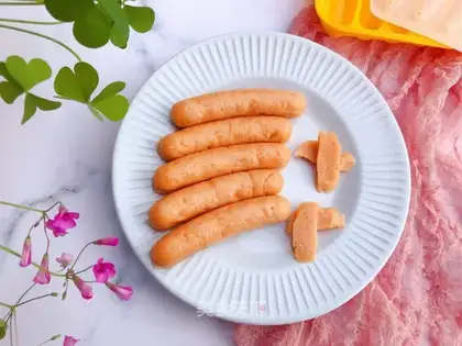Carrot shrimp ham
