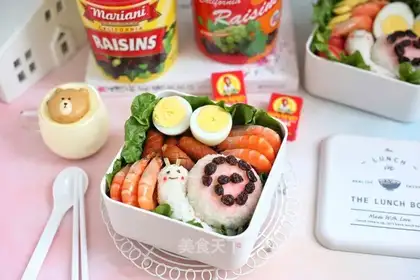 Snail rice lunch