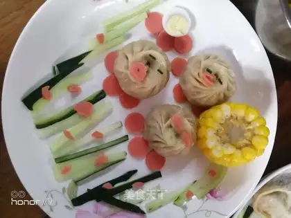 Scorpion dumplings