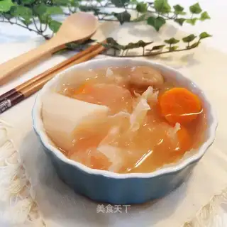 Shell Carrots Mountain medicine soup