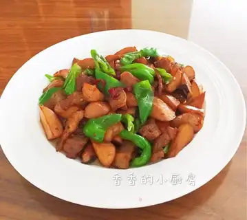 Dry apricot mushrooms
