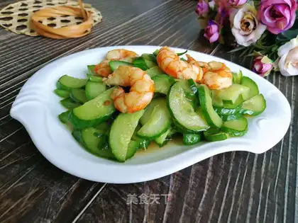 Shrimp cucumber