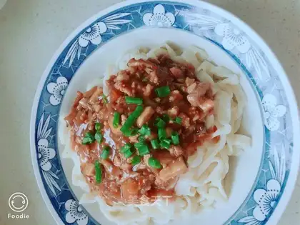 Flaming noodles