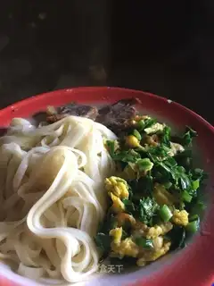 Soccer egg noodles