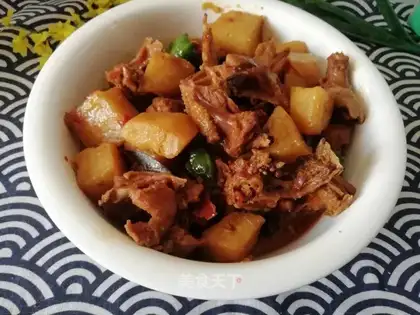Potato chicken