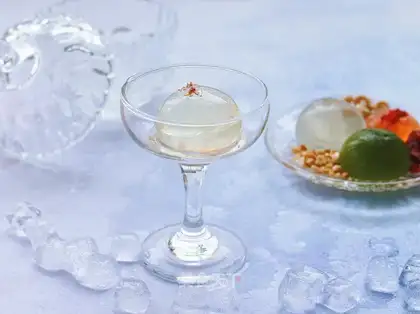 Ice powder pudding