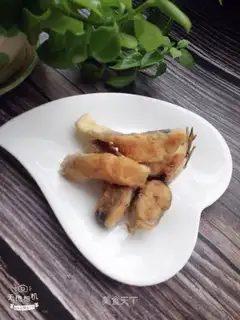 Fried bass