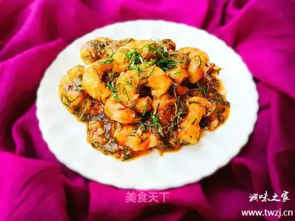 Garlic shrimp