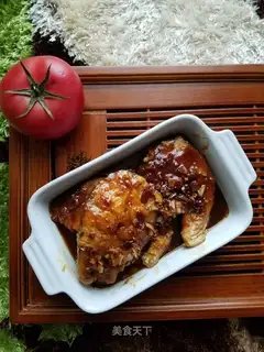 Red-burned fish