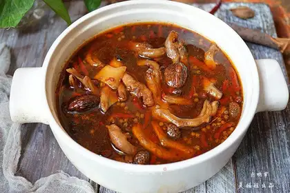 Spicy duck palms