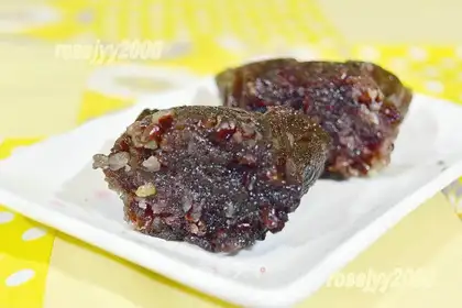 Black and white rice