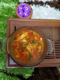 Tomato egg soup
