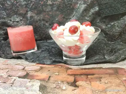 Buttered watermelon