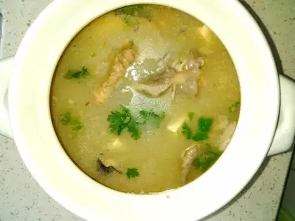 Fish tofu soup
