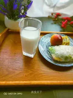 A quick breakfast sandwich