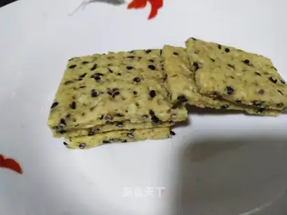 Sesame soda cookies
