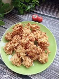Fried shrimp radish pills