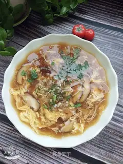 Onion mushroom soup