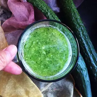 Honey cucumber juice