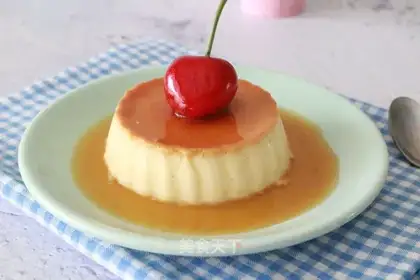Caramel pudding