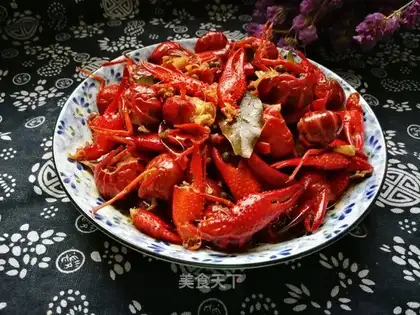 Spicy beer, lobster