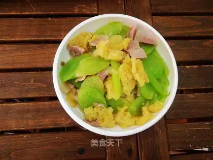 Fried fish glue