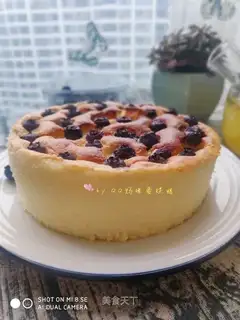 Blueberry yogurt cake