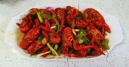 Spicy lobster