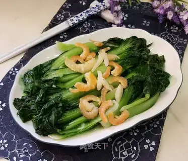 Seameat on the soup mushroom